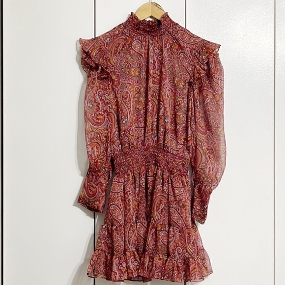 Misa Los Angeles Gianna Paisley Mini Dress - Picture 13 of 13